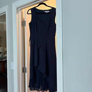 Elegant Navy Blue Women's Dress